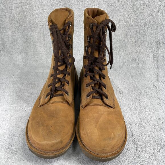 Jim Green AR8 Fudge Mens Boots US 13 Brown Leather Water Resistant Work Boots - Picture 6 of 12